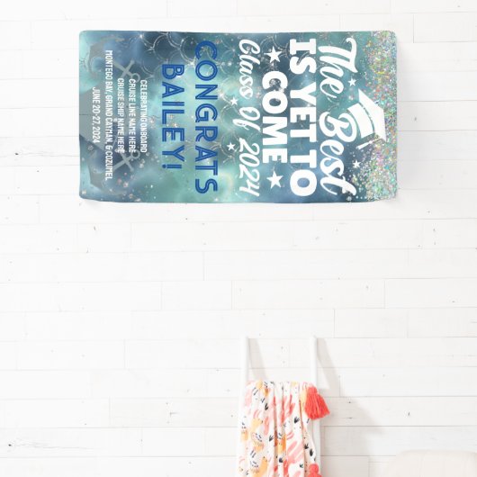 Klasse van 2024 Afstuderen Cruise Door Spandoek (Insitu)