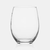 Klasse van 2024 Afstuderen Custom Wijnglas Zonder Voet (Links)