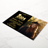 KLASSE VAN 2024 AFSTUDEREN FOLIE UITNODIGEN FOLIE UITNODIGING (Gedraaid)