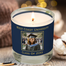 KLASSE VAN 2024 Afstuderen Foto Navy Blue & Gold