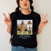 Klasse van 2024 Afstuderen Fotocollage Custom T-shirt