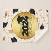 Klasse van 2024 Afstuderen Keepsake Deken (Voorkant (horizontaal))
