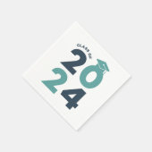 Klasse van 2024 Afstuderen ontwerp Servet (Hoek)