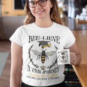 Klasse van 2024 Bijenleven in Uw Reis Afstuderen T-shirt