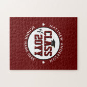 Klasse van 2024 Bourgogne Afstuderen Afstuderen Legpuzzel (Horizontaal)