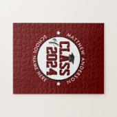 Klasse van 2024 Bourgogne Afstuderen Afstuderen Legpuzzel (Horizontaal)