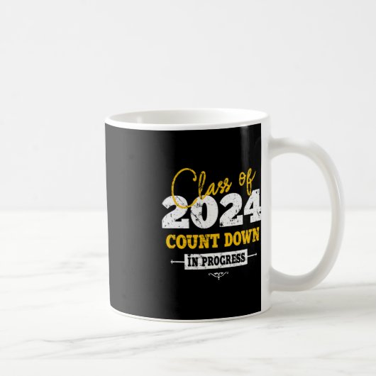 Klasse van 2024 Count Down Fun Afstudeerder 2022 E Koffiemok (Rechts)