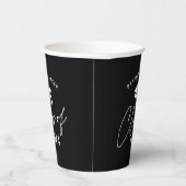 Klasse van 2024 Eenvoudig Afstuderen Papieren Bekers (Rechts)