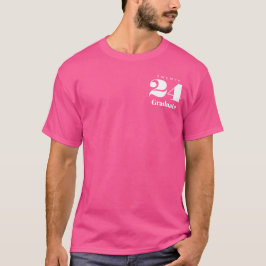Klasse van 2024 Familie Afstuderen Custom High Sch T-shirt