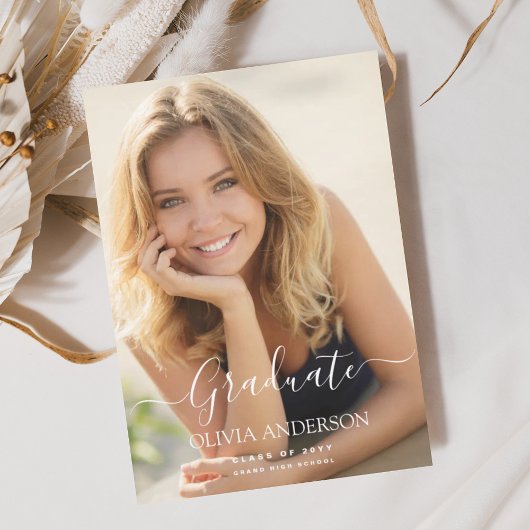 Klasse van 2024 Foto Afstuderen Aankondiging