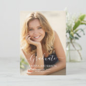 Klasse van 2024 Foto Afstuderen Aankondiging (Staand voorkant)