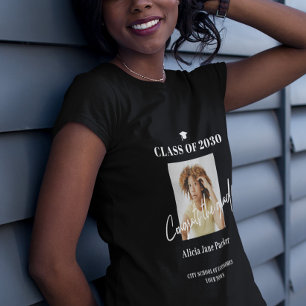 Klasse van 2024 foto afstuderen congrats afstudeer t-shirt