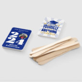 Klasse van 2024 Foto gepersonaliseerd Handwaaier (Niet-gemonteerd)