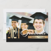 Klasse van 2024 | Foto Graduation Party Kaart (Voorkant)