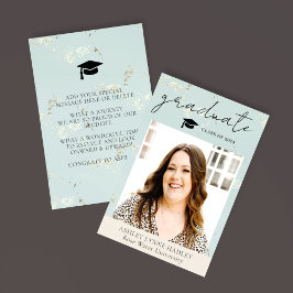 Klasse van 2024 Foto Overlay Afstuderen Aankondiging