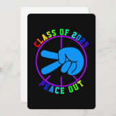 Klasse van 2024 Gefeliciteerd Afstuderen Afstudere Feestdagenkaart (Voorkant / Achterkant)