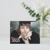 Klasse van 2024 Graduatie Uitnodigingen (Staand voorkant)