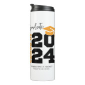 Klasse van 2024 Graduation Party Thermosbeker (Geroteerd rechts)
