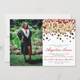 Klasse van 2024 Graduation Party Uitnodiging