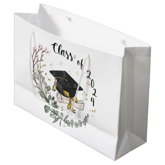 Klasse van 2024 groot cadeauzakje (Voorkant Gekanteld)