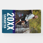 Klasse van 2024 Grote Fotoafstudeerfeest Spandoek (Horizontaal)