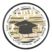 Klasse van 2024 hockey puck (Voorkant)