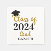 Klasse van 2024 Naam Servet (Voorkant)