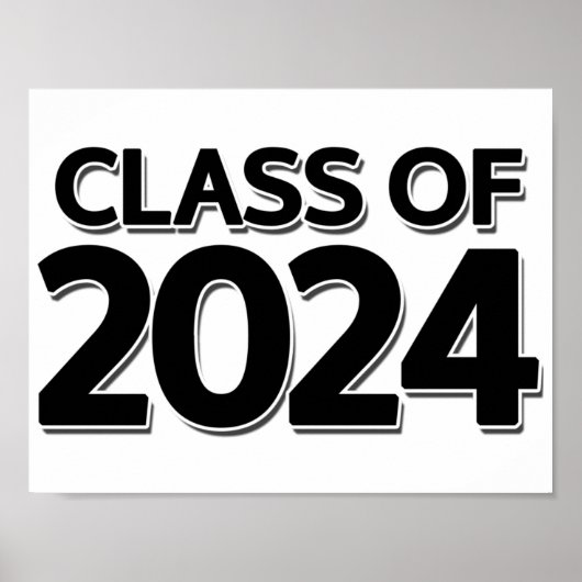 Klasse van 2024 poster (Voorkant)