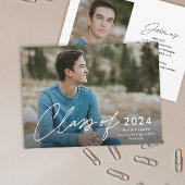 Klasse van 2024 Script Photo Afstuderen Kaart