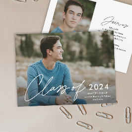 Klasse van 2024 Script Photo Afstuderen Kaart