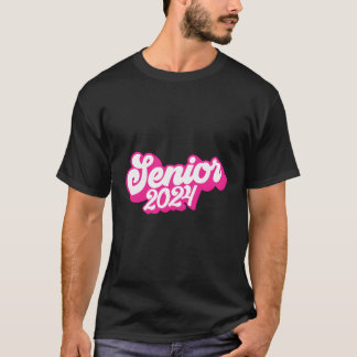 Klasse van 2024 senior 2024 Afstuderen senior 2024 T-shirt