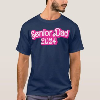 Klasse van 2024 Senior Gifts Funny Senior Dad 3 T-shirt