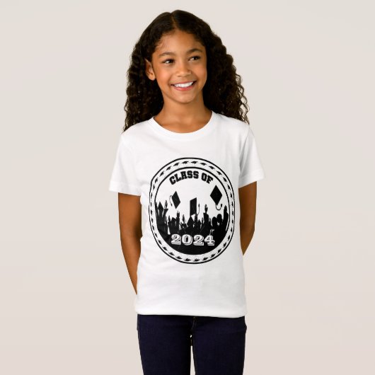 Klasse van 2024 t-shirt (Voorkant volledig)