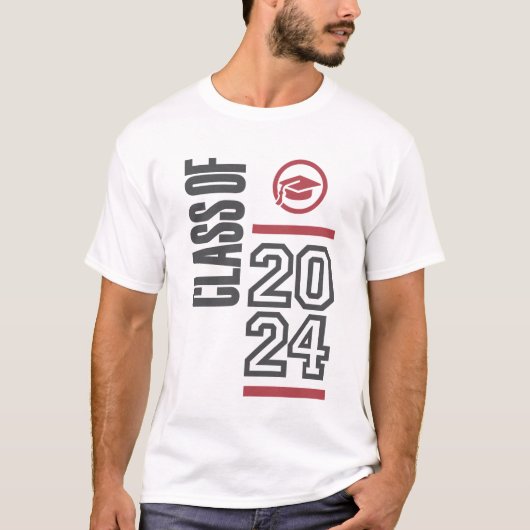 Klasse van 2024 t-shirt (Voorkant)
