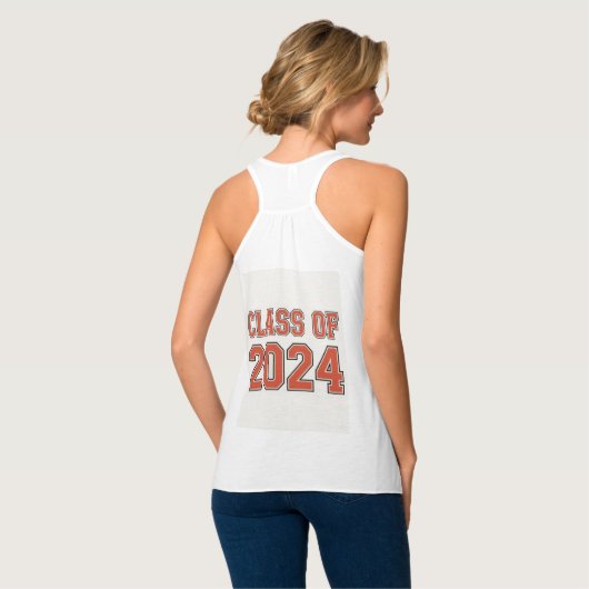 Klasse van 2024 tanktop (Volledige Achterkant)