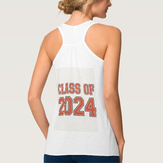 Klasse van 2024 tanktop (Achterkant)