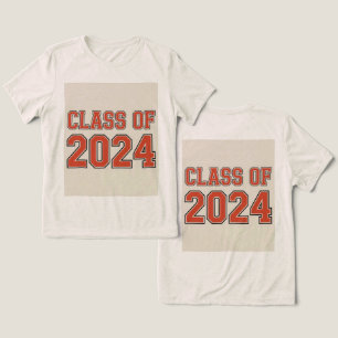 Klasse van 2024 Tri-Blend shirt