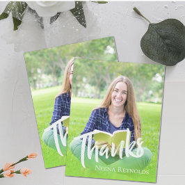 Klasse van 2024 Typografie Afstuderen Dank u