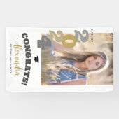 Klasse van 2024 Verticale Foto Afstuderen Banner (Horizontaal)