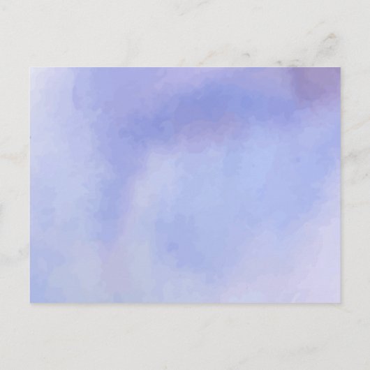 Klasse van 2024  Waterverf Graduation Party Briefkaart (Achterkant)