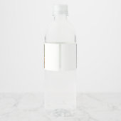 Klasse van 2025 2 foto's Afstuderen Waterfles Etiket (Achterkant)