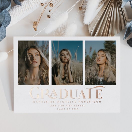 Klasse van 2025 | 3 Aankondiging van foto-Afstuder