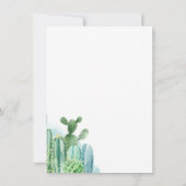 Klasse van 2025 Afstudeerder Cacti Planten Graduat Kaart (Achterkant)