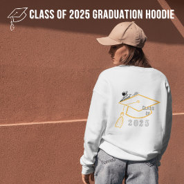 Klasse van 2025 Afstudeerder Hoodie