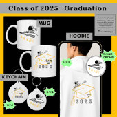 Klasse van 2025 Afstudeerder Hoodie