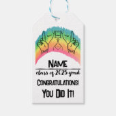 Klasse van 2025 Afstudeerder - PAH! Cadeaulabel (Voorkant)