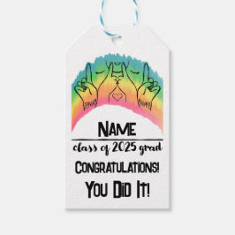 Klasse van 2025 Afstudeerder - PAH! Cadeaulabel