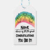 Klasse van 2025 Afstudeerder - PAH! Cadeaulabel (Achterkant)