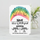 Klasse van 2025 Afstudeerder - PAH! Kaart (Staand voorkant)