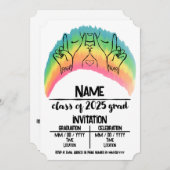 Klasse van 2025 Afstudeerder - PAH! Kaart (Voorkant / Achterkant)